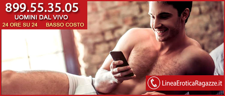 linea erotica Gay dal vivo